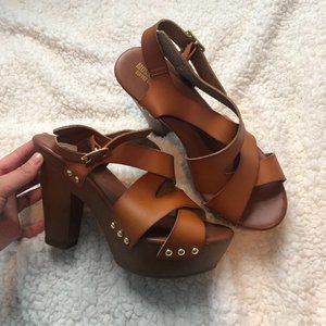 Target Mossimo Wedge Block Heels Sandals